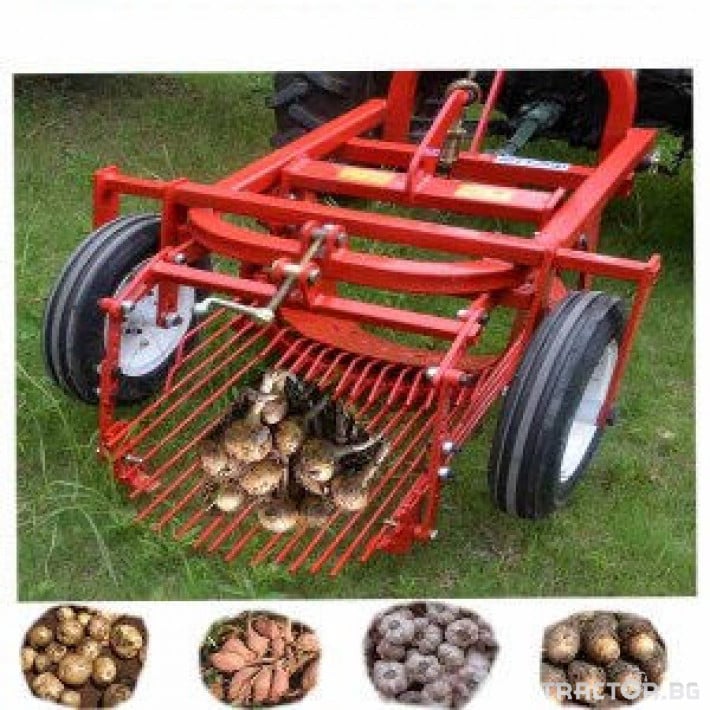 Машини за зеленчуци Картофовадач едно-редов вибрационен 6 - Трактор БГ