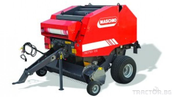 Сламопреси Maschio GASPARDO TROTTER 125 TOPCUT 0 - Трактор БГ