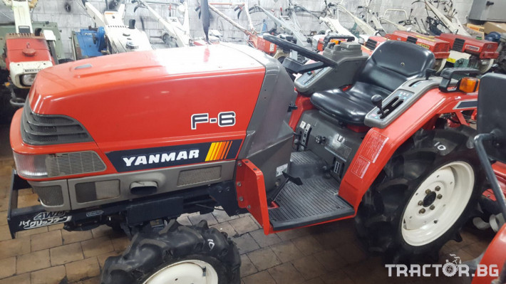 Трактори Yanmar F6 0 - Трактор БГ