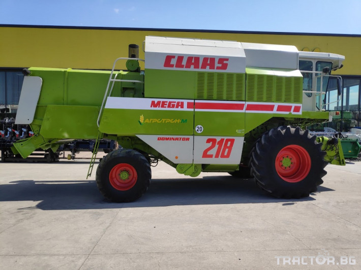 Комбайни Claas Зърнокомбайн Mega 218 6 - Трактор БГ