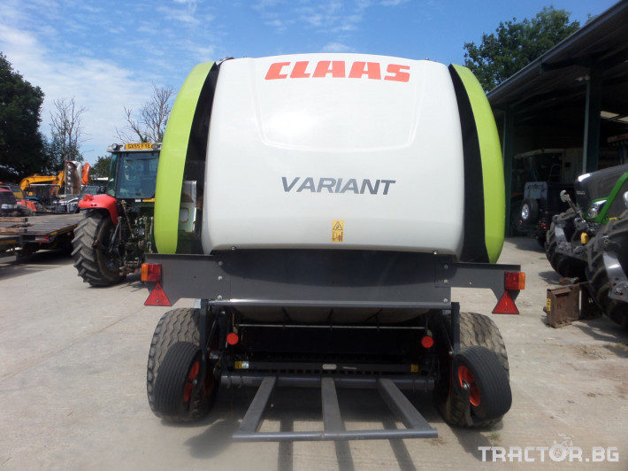Сламопреси Claas VARIANT 365 RC- РУЛОННА 3 - Трактор БГ