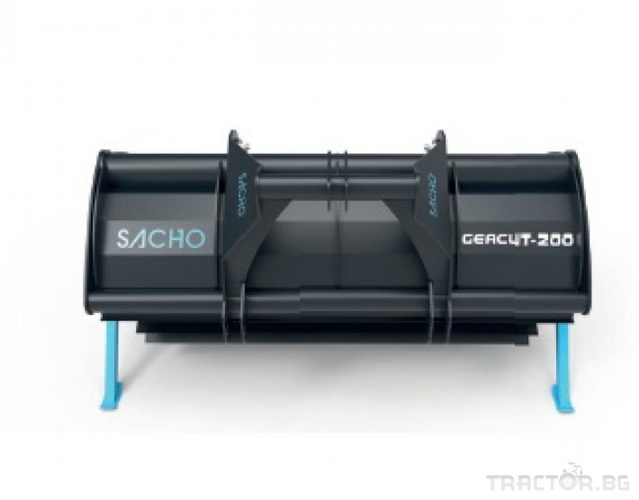 Мулчери Сечка за скоростно насичане на растителни остатъци SACHO модел GEACUT  200 / 300 3 - Трактор БГ