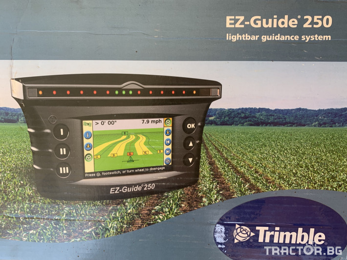 Прецизно земеделие Навигация TRIMBLE EZ-Guide 250 0 - Трактор БГ