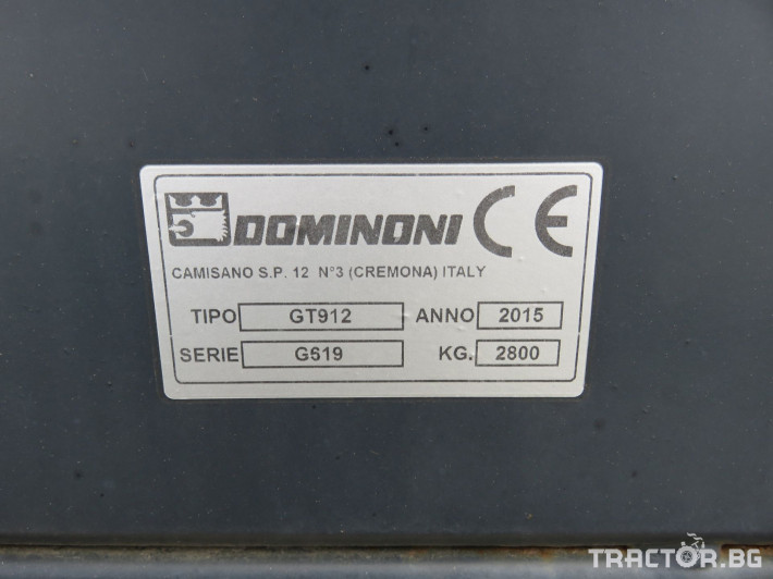 Хедери за жътва Dominoni GT912 5 - Трактор БГ
