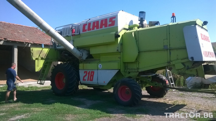 Комбайни Claas Mega218 4 - Трактор БГ