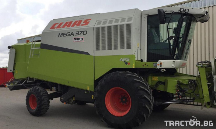 Комбайни Claas Mega 370 0 - Трактор БГ