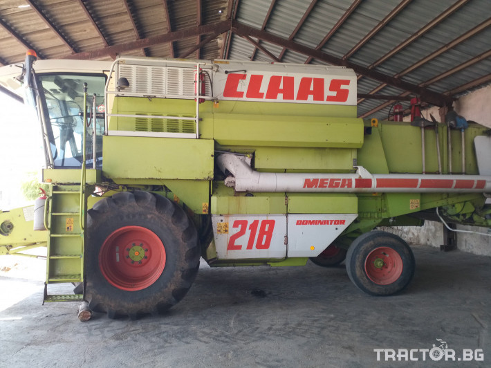 Комбайни Claas Mega 218 1 - Трактор БГ