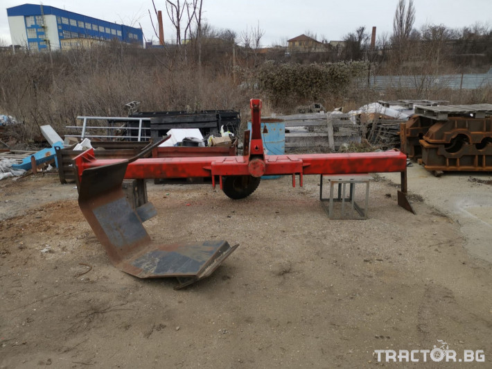 Машини за лозя / овошки Български плуг за вадене на дръвчета 1 - Трактор БГ