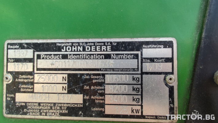 Комбайни John-Deere 1170 Catarzi за части 3 - Трактор БГ