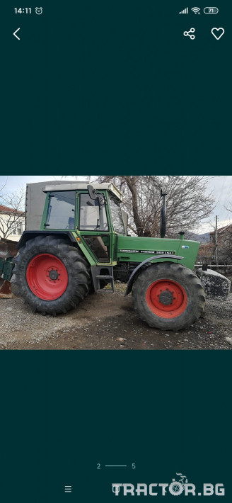 Трактори Fendt Farmer 309 1 - Трактор БГ