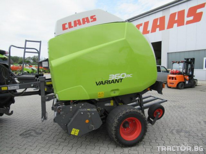 Сламопреси Claas VARIANT 360 RC PRO 0 - Трактор БГ