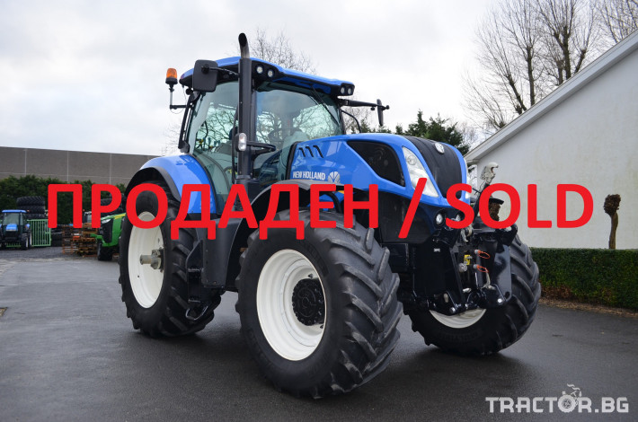 Трактори New-Holland T7.260 Powercommand 0 - Трактор БГ