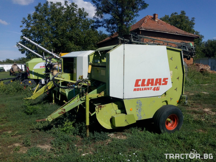 Сламопреси Claas ROLLANT 46 0 - Трактор БГ