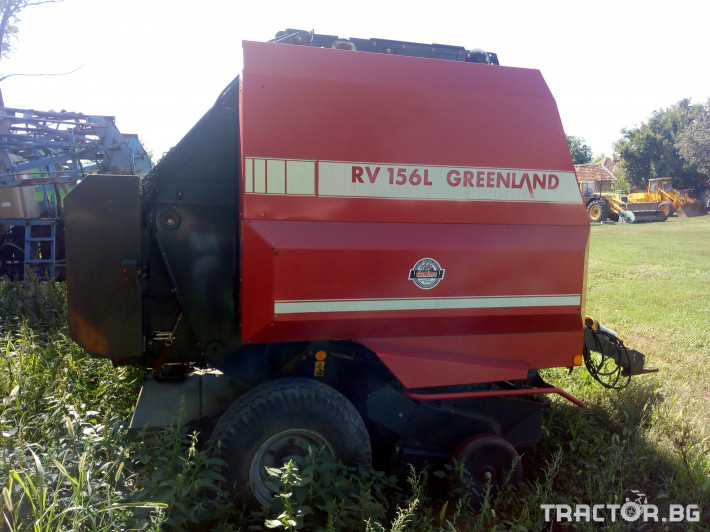 Сламопреси Балировачка Kverneland - Greenland RV 156 L 3 - Трактор БГ