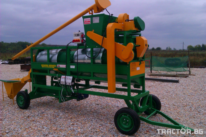 Обработка на зърно Семечистачна машина с обеззаразяване мобилна-ALPLER 6 - Трактор БГ
