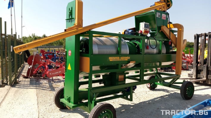 Обработка на зърно Семечистачна машина с обеззаразяване мобилна-ALPLER 11 - Трактор БГ