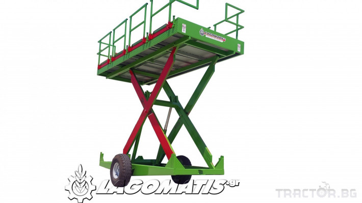 Машини за лозя / овошки LAGOMATIS - платформи за бране на плодове и резитба 2 - Трактор БГ
