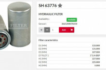 HIFI FILTER Хидравличен филтър SH63776 = CS150P10A = BT8476