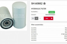HIFI FILTER Хидравличен филтър SH60882 = TB504581E22