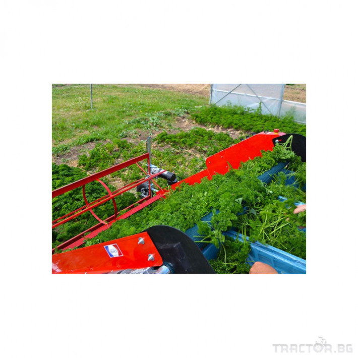 Машини за зеленчуци Меркурий Агро Самоходен  комбайн за събиране на реколта от листни култури и подправки 1 - Трактор БГ