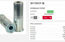 HIFI FILTER Хидравличен елемент SH76019 = MFR3600
