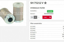 HIFI FILTER Хидравличен елемент SH75212V = EA2169 = HD622/1