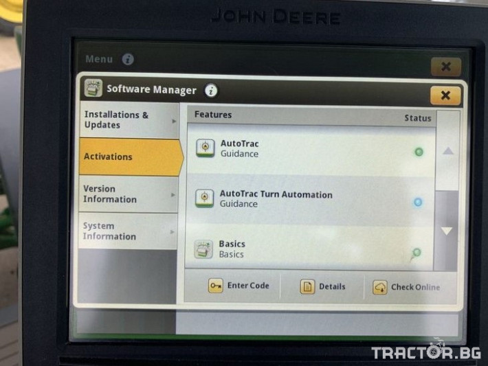 Трактори John-Deere 8320R 10 - Трактор БГ