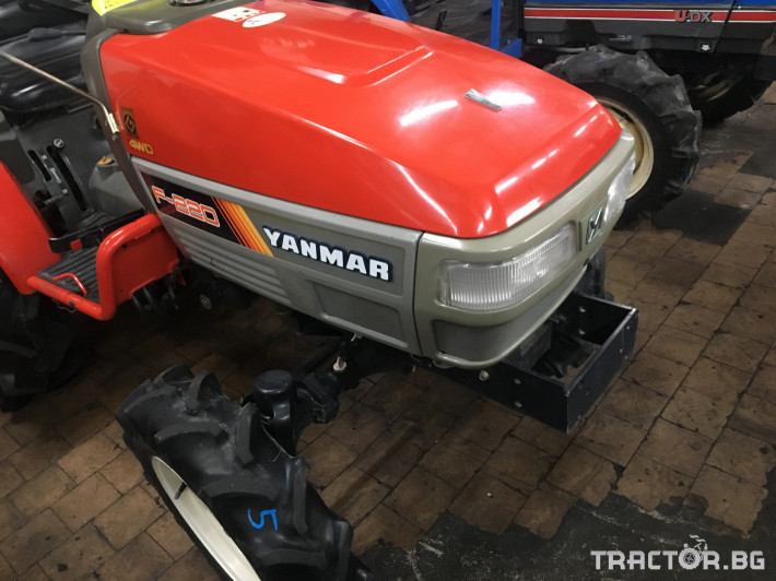 Трактори Yanmar F220 2 - Трактор БГ