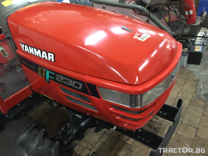 Трактори Yanmar F230D 2 - Трактор БГ