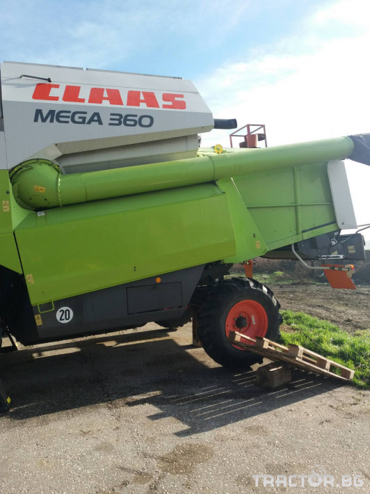 Комбайни Claas MEGA-360 6 - Трактор БГ
