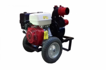 Професионална бензинова моторна помпа за отпадни води GARDELINA с двигател HONDA (GX 390 OHV) - Трактор БГ