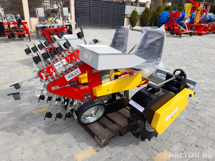 Сеялки Разсадо-посадачни машини с полуавтоматичен захват 1 - Трактор БГ