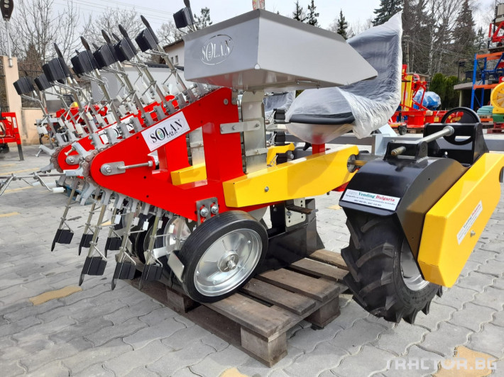 Сеялки Разсадо-посадачни машини с полуавтоматичен захват 16 - Трактор БГ