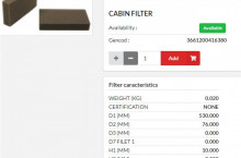 HIFI FILTER Кабинен филтър панел - дунапрен SC90219 = CU53001 =82024373