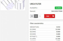 HIFI FILTER AdBlue елемент SD80600 = U1003 = 81154030000