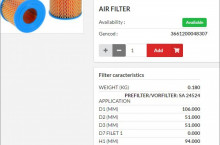 HIFI FILTER Въздушен филтър SA14524 = P530630 = PT9334 - Трактор БГ