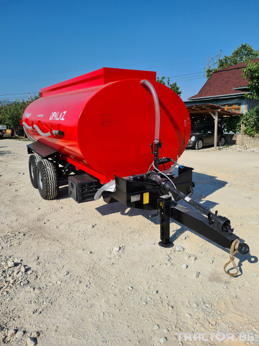 Ремаркета и цистерни Цистерна за вода 10 тона 1 - Трактор БГ