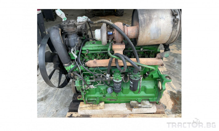 Части за трактори Двигател (втора употреба) - John Deere 6020 0 - Трактор БГ