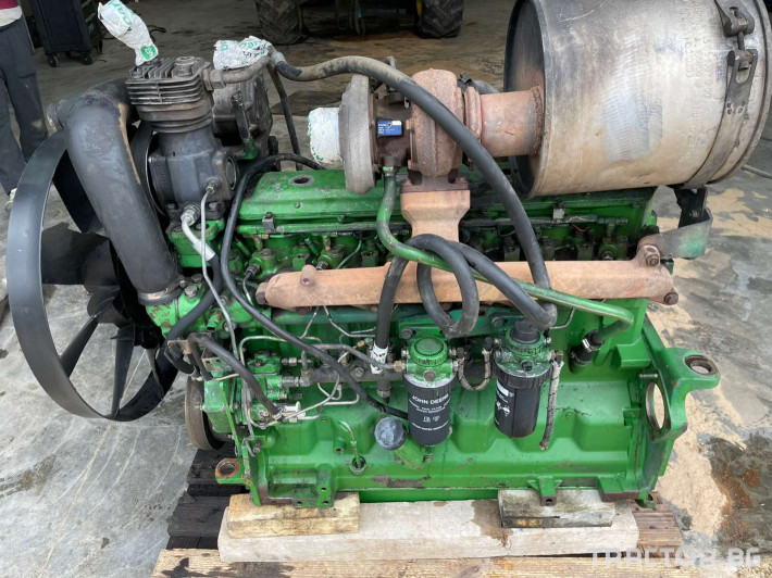 Части за трактори Двигател (втора употреба) - John Deere 6020 1 - Трактор БГ