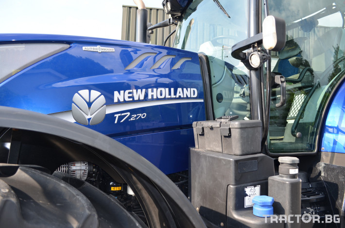 Трактори New-Holland T7.270 Autocommand Blue Power 8 - Трактор БГ
