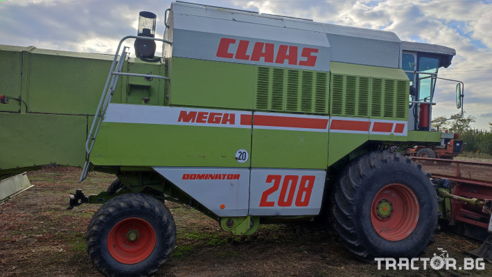 Комбайни Claas Mega 208 0 - Трактор БГ