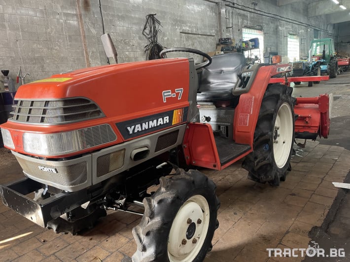 Трактори Yanmar F7 0 - Трактор БГ