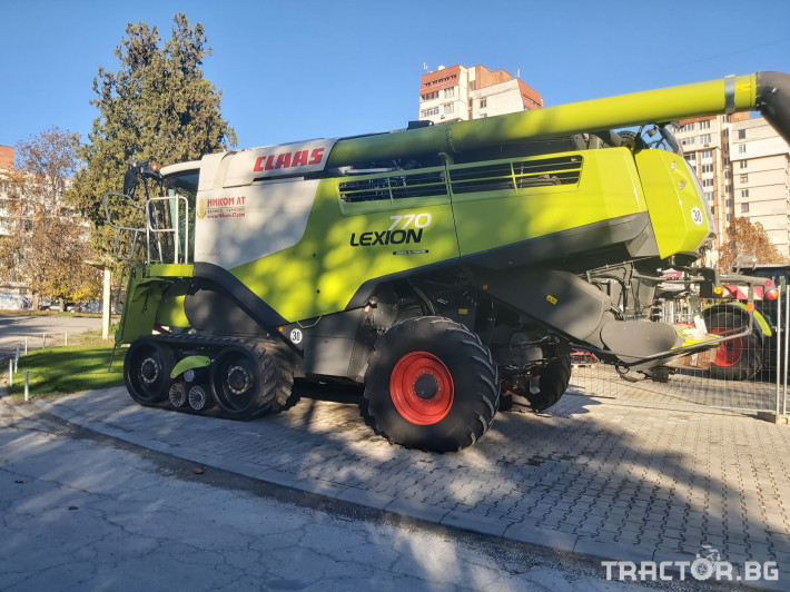 Комбайни CLAAS LEXION 770 Terra Trac CEMOS V1080 2018 г. 1 - Трактор БГ