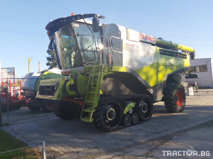 Комбайни CLAAS LEXION 770 Terra Trac CEMOS V1080 2018 г. 0 - Трактор БГ