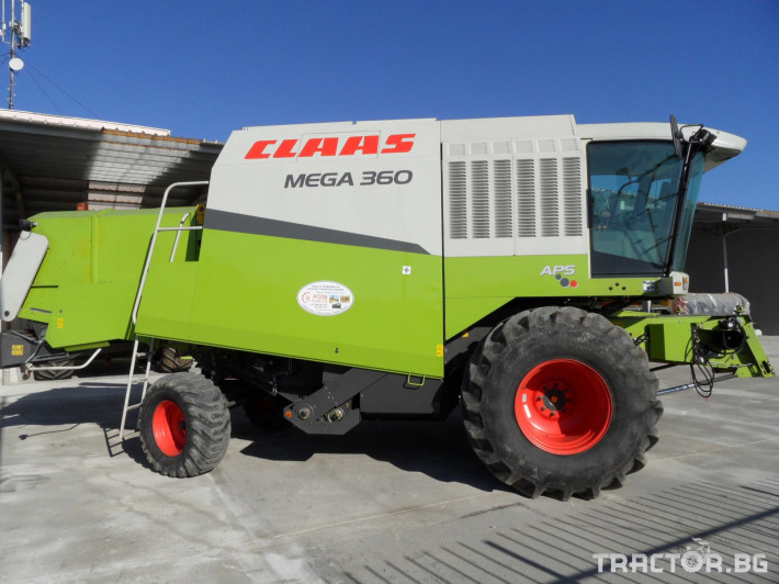 Комбайни Claas Mega 360 0 - Трактор БГ