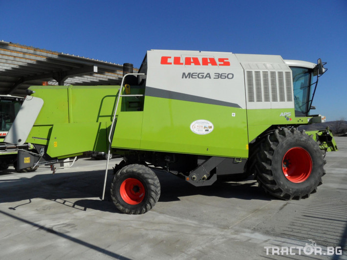 Комбайни Claas Mega 360 1 - Трактор БГ