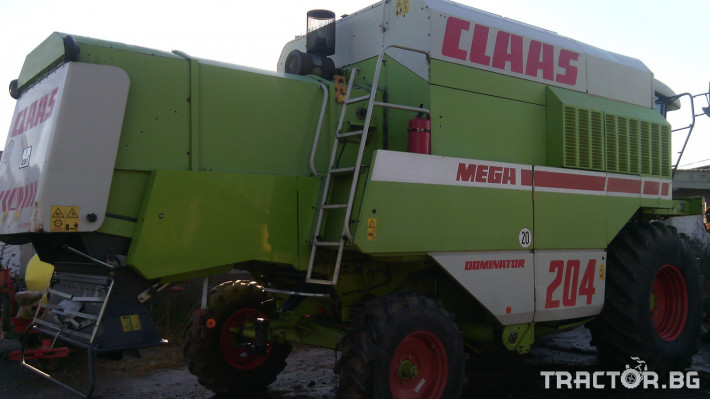 Комбайни Claas Mega 204 II vista 9 - Трактор БГ