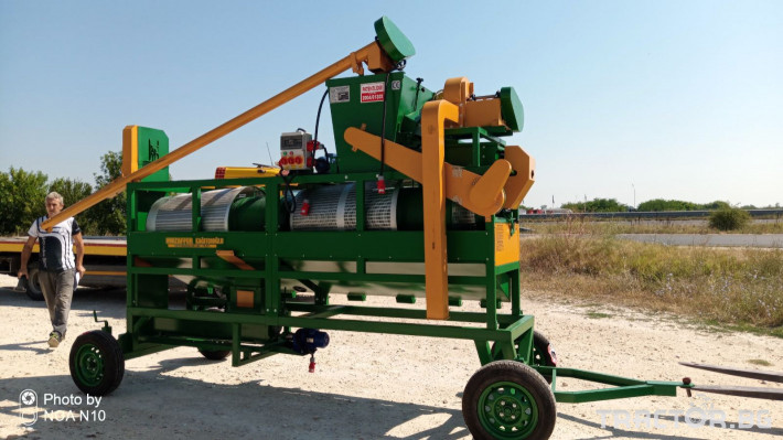 Обработка на зърно ТРИОР-Семепочистваща мобилна машина с обеззаразяване 5 - Трактор БГ