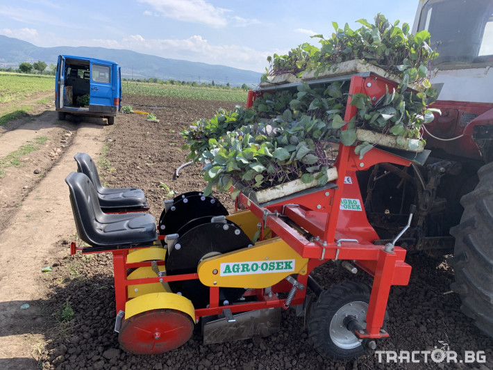 Машини за зеленчуци Agro Osek 2 row 1 - Трактор БГ