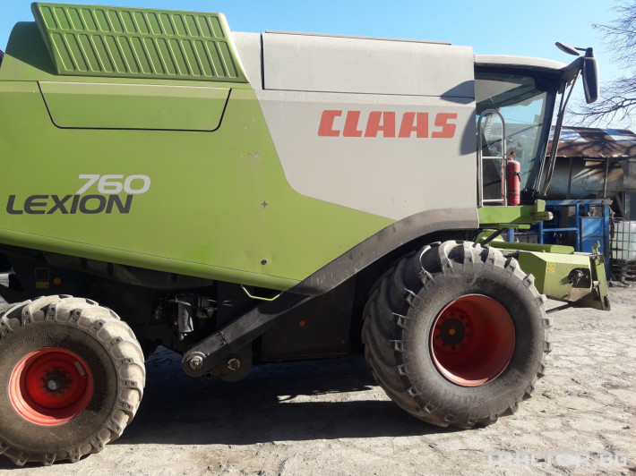 Комбайни Claas LEXION 760+хедър за слънчоглед 🌻 12 редов 15 - Трактор БГ